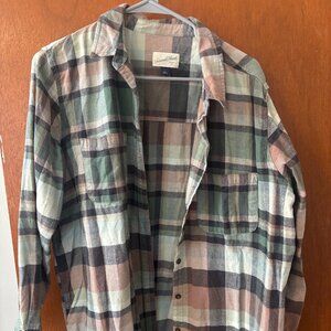 Universal Threads Flannel Shirt, Womens L